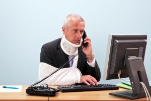 Injured man - Courtesy of Shutterstock