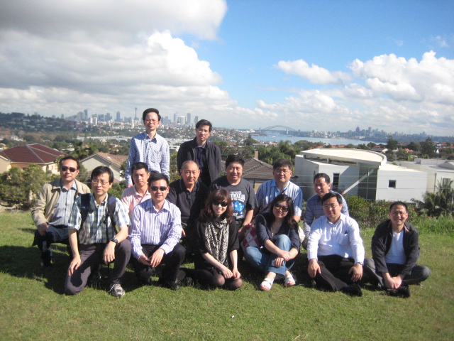 Market mechanisms study tour group photo April 2010