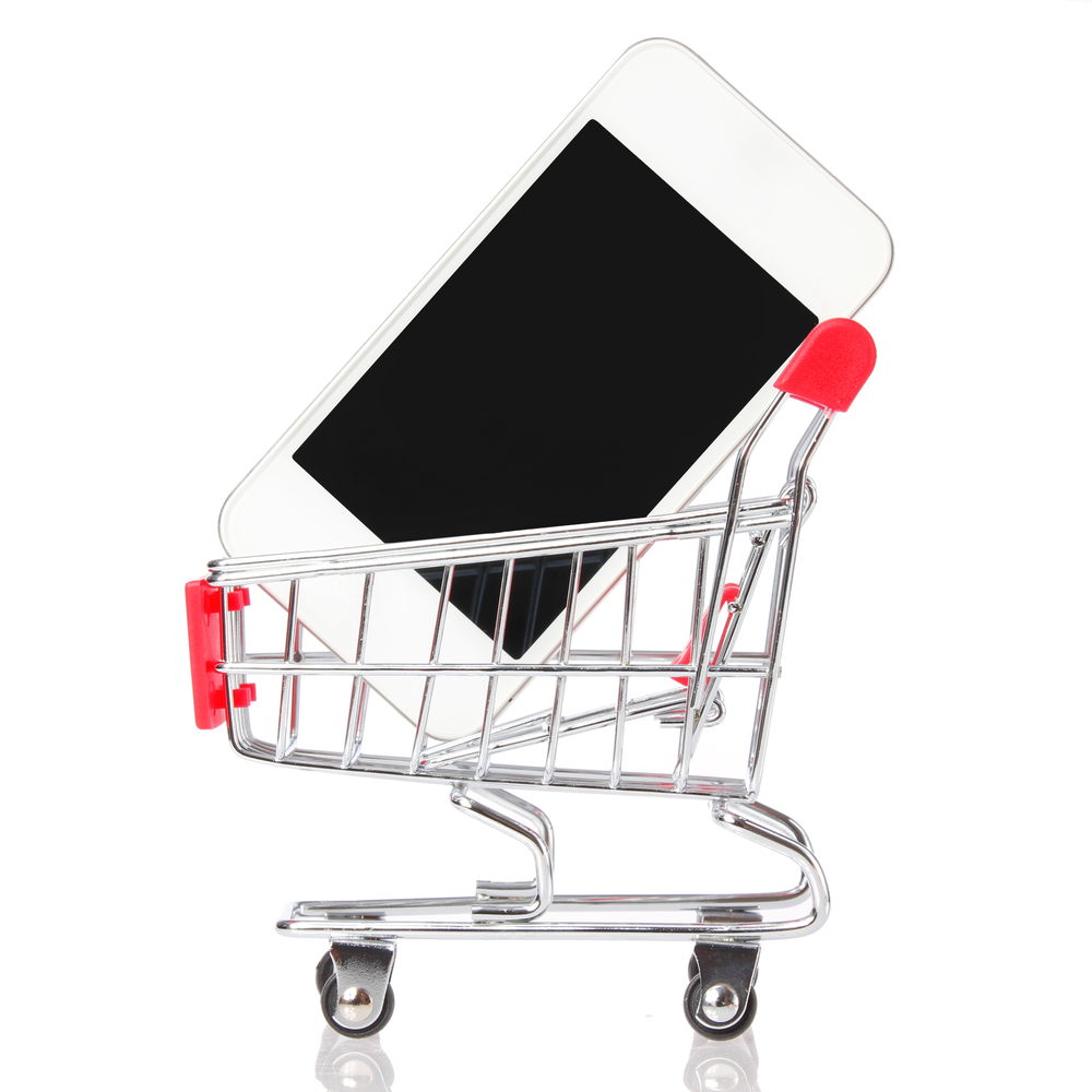 Purchasing a phone - Shutterstock