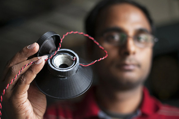 Indian-American Student Develops 3-D Printed Loudspeaker