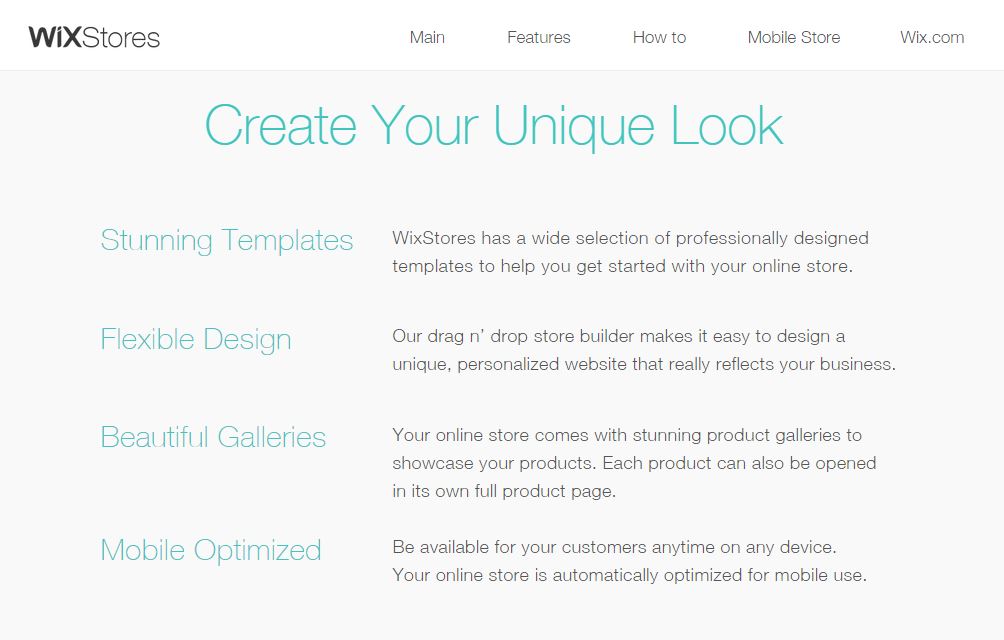 WixStores – A DIY eCommerce Website Builder