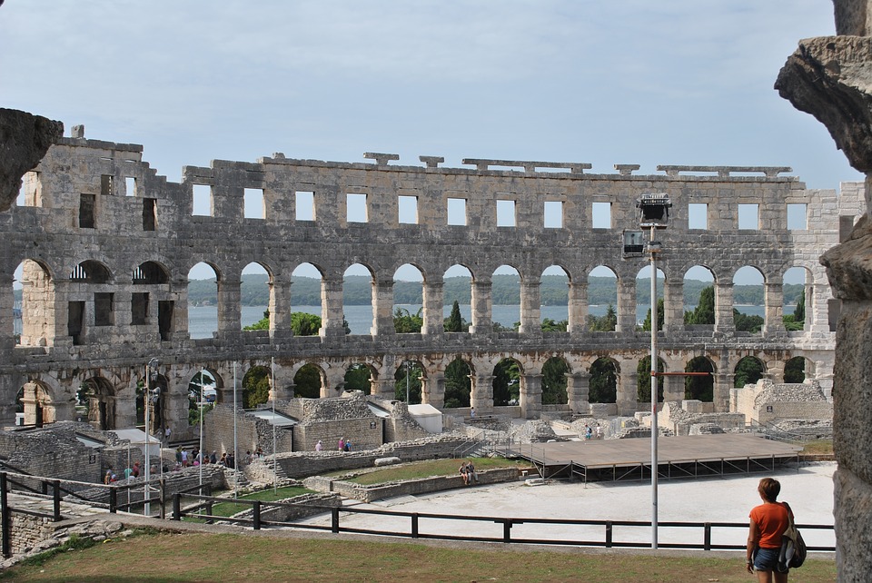 Roman Amphitheater in Pula 
